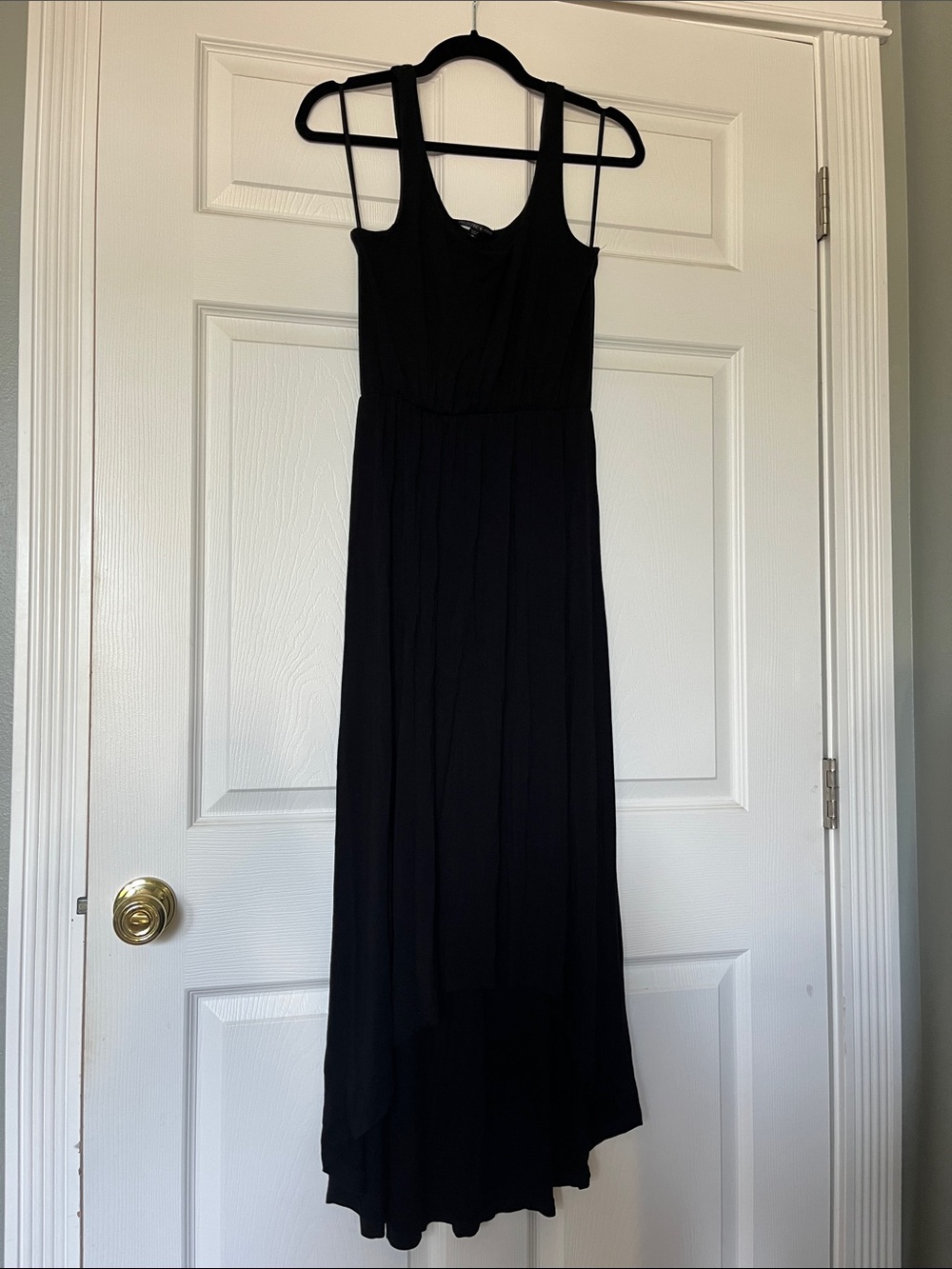 Felicity & Coco Black High-Low Maxi Dress